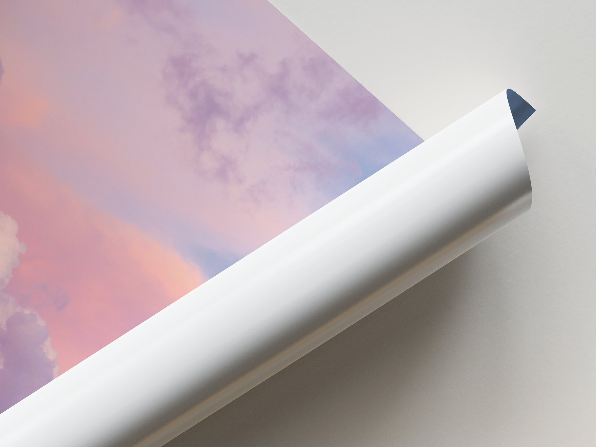 Vinyl, Waterproof Product Photography Backdrop. Dreamy Sunset, Clouds, Sky. Australian Made.